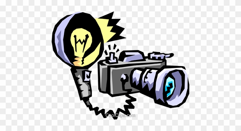 Camera Royalty Free Vector Clip Art Illustration - Camera Royalty Free Vector Clip Art Illustration #1553306