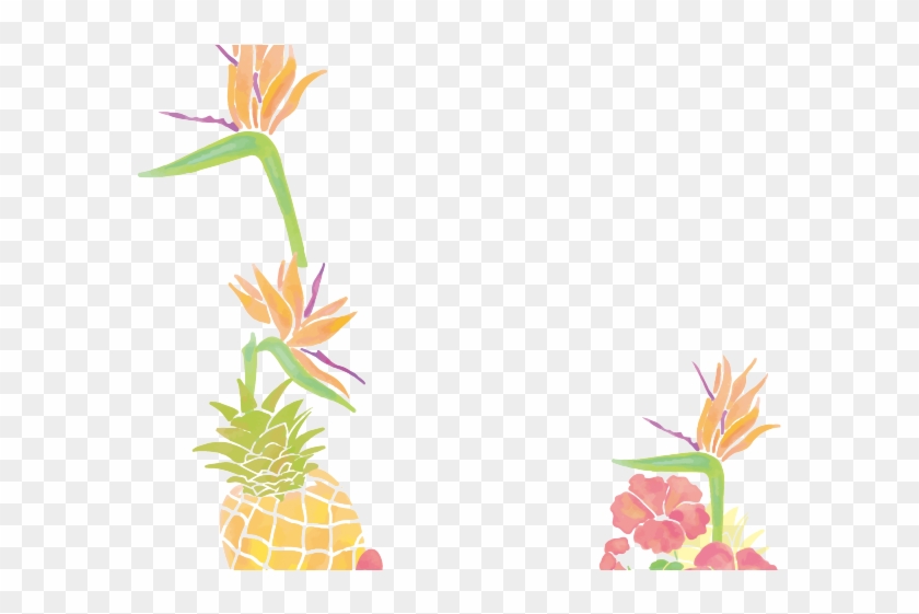 Pineapple Clipart Borders - Pineapple Clipart Borders #1553344
