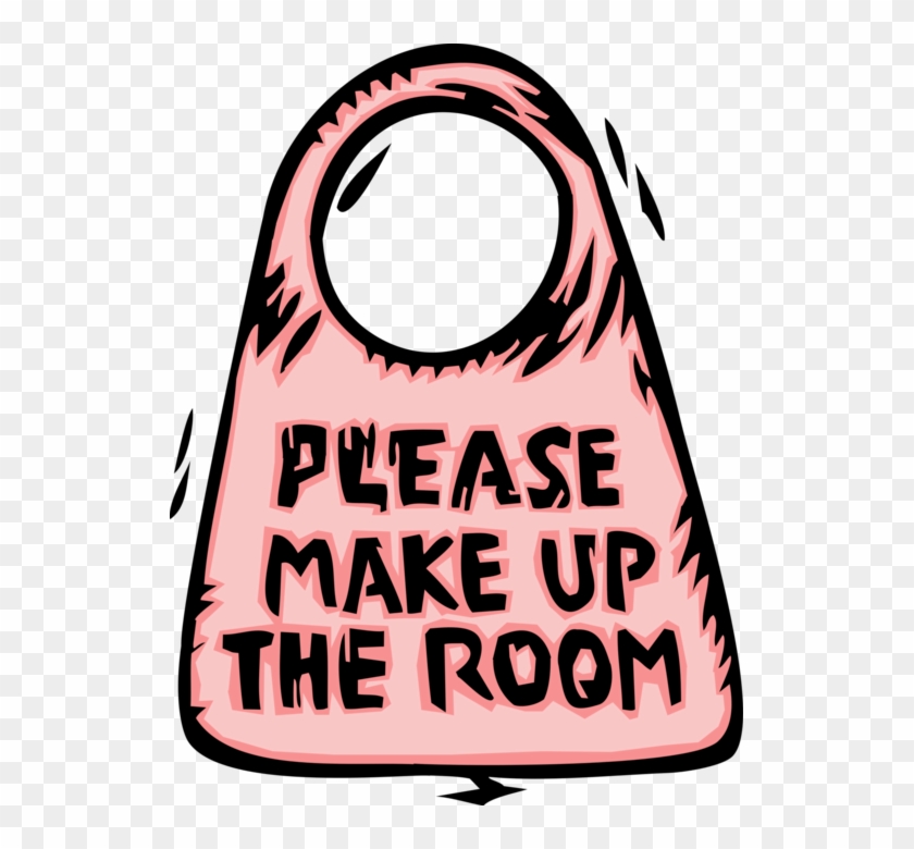 Door Sign Royalty Free Vector Clip Art Illustration - Door Sign Royalty Free Vector Clip Art Illustration #1554208