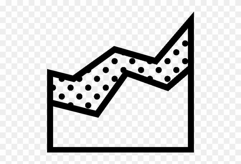 Data Area Chart Icon - Data Area Chart Icon #1554337