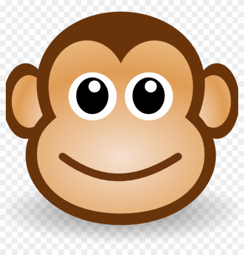 Monkey Face Drawing Happy Monkey Face Clip Art At Clker - Monkey Face Cartoon Type #35946