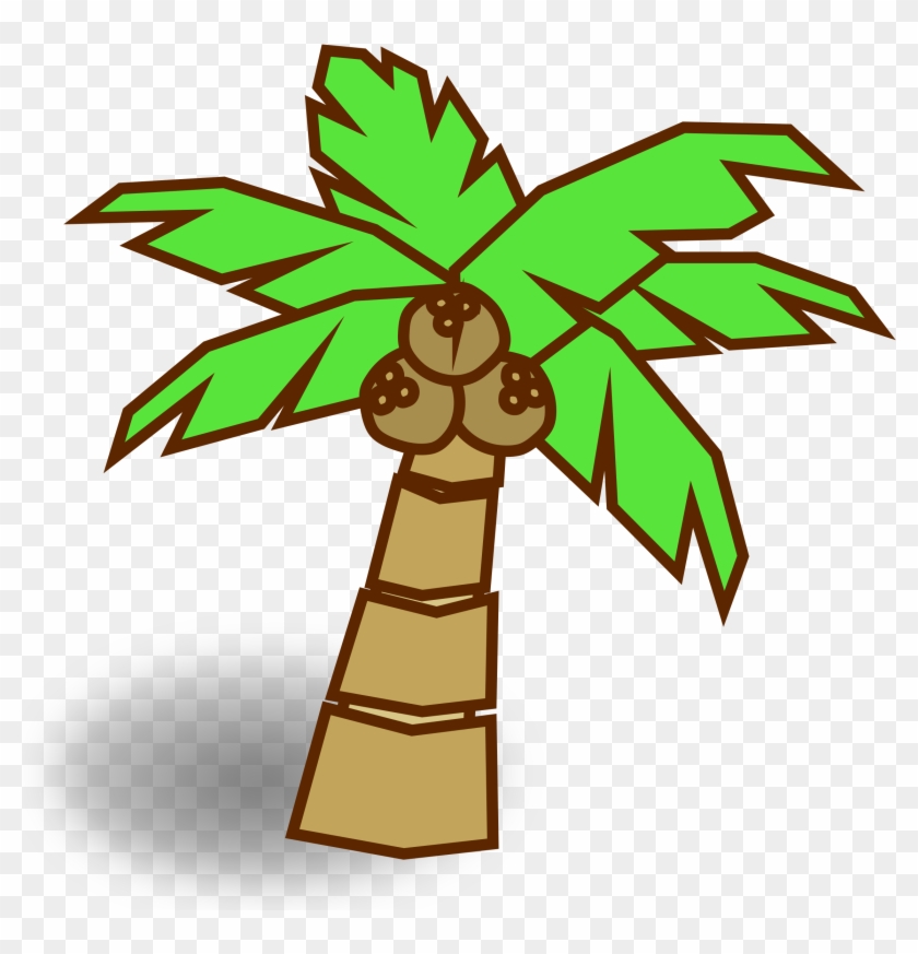 Big Image - Coconut Tree Cartoon Hd #36151