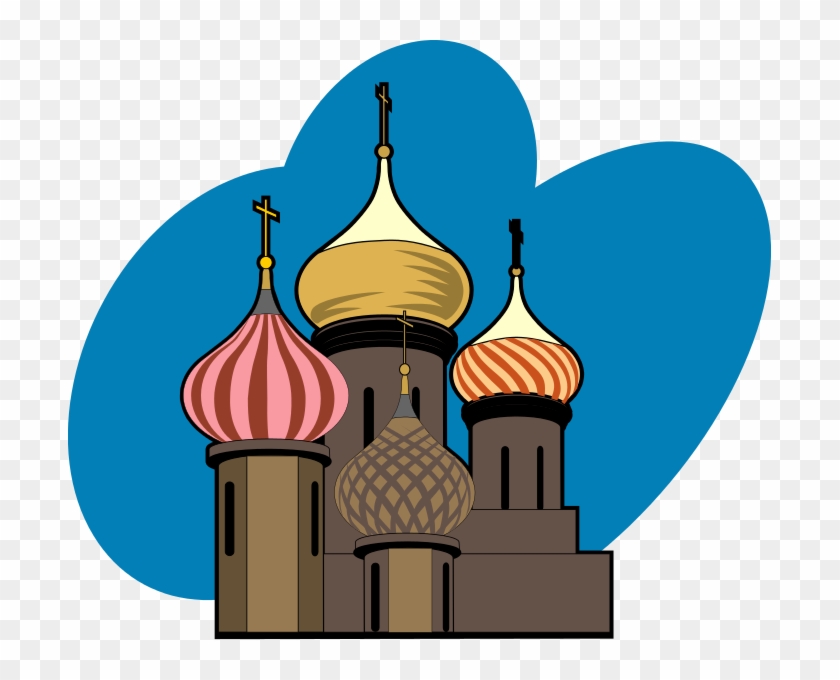 Free To Use &, Public Domain Church Clip Art - Saint Basil Cathedral Clipart #36195