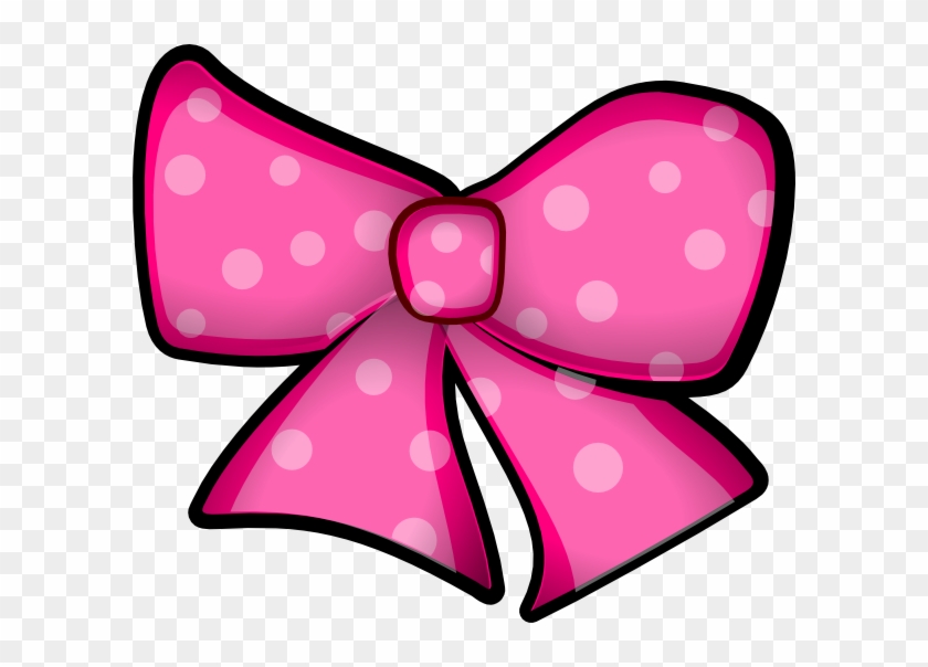 Free Pink Bow Clip Art - Hair Bow Clip Art #36732