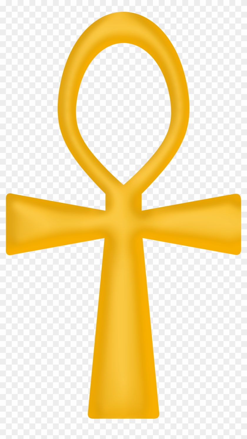 Ancient Egypt Ankh Symbol Clip Art - Golden Ankh Png #36789