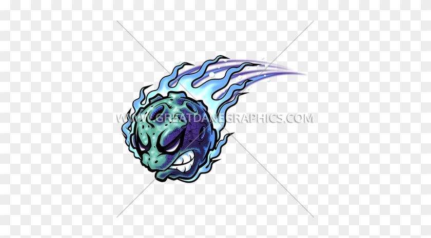 Comet Flying Mascot - Art #36824