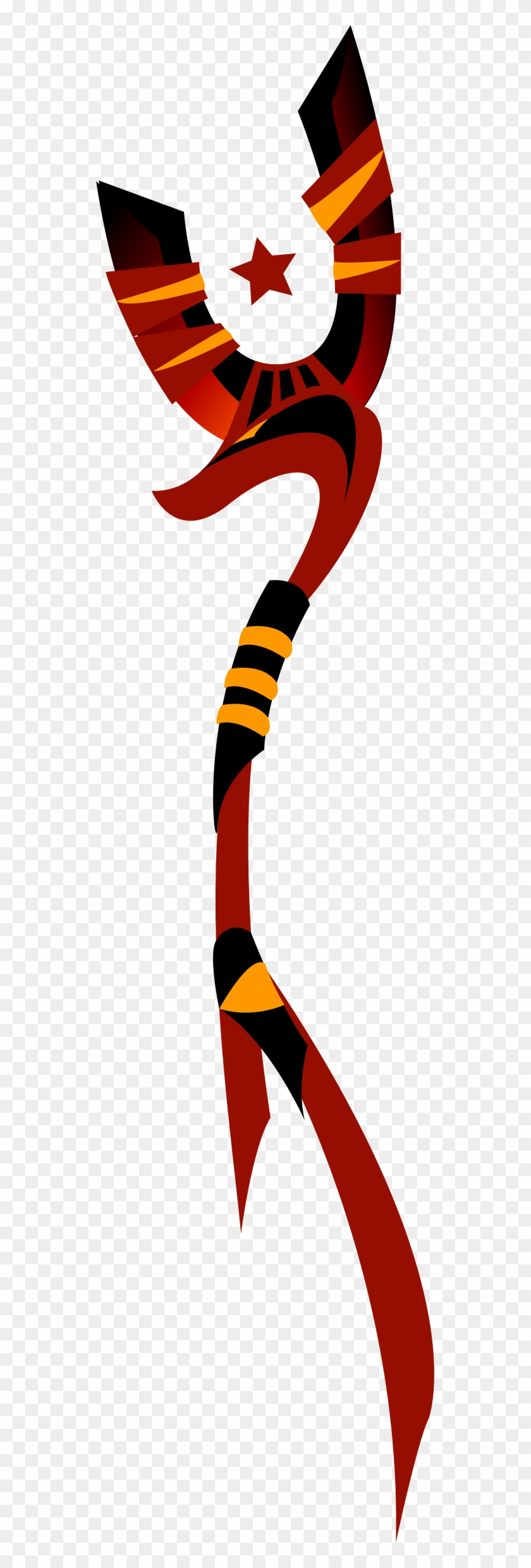 Ancient Egypt Anubis Computer Icons Clip Art - Magic Staff Clipart #37036