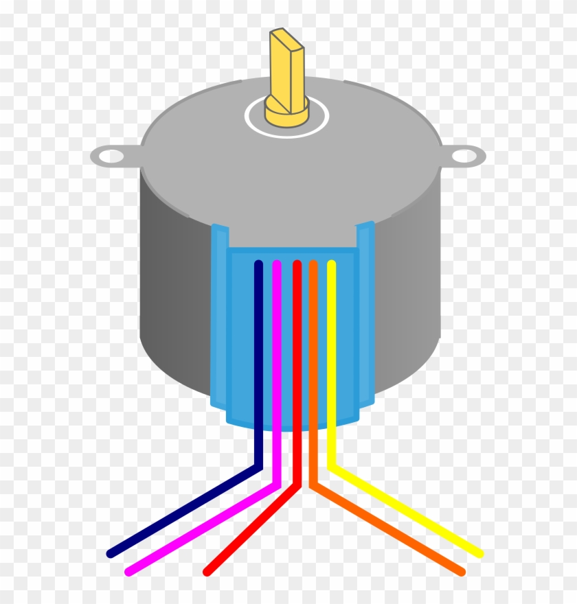 Stepper Motor Computer Icons Electronics Clip Art - Stepper Motor #38186