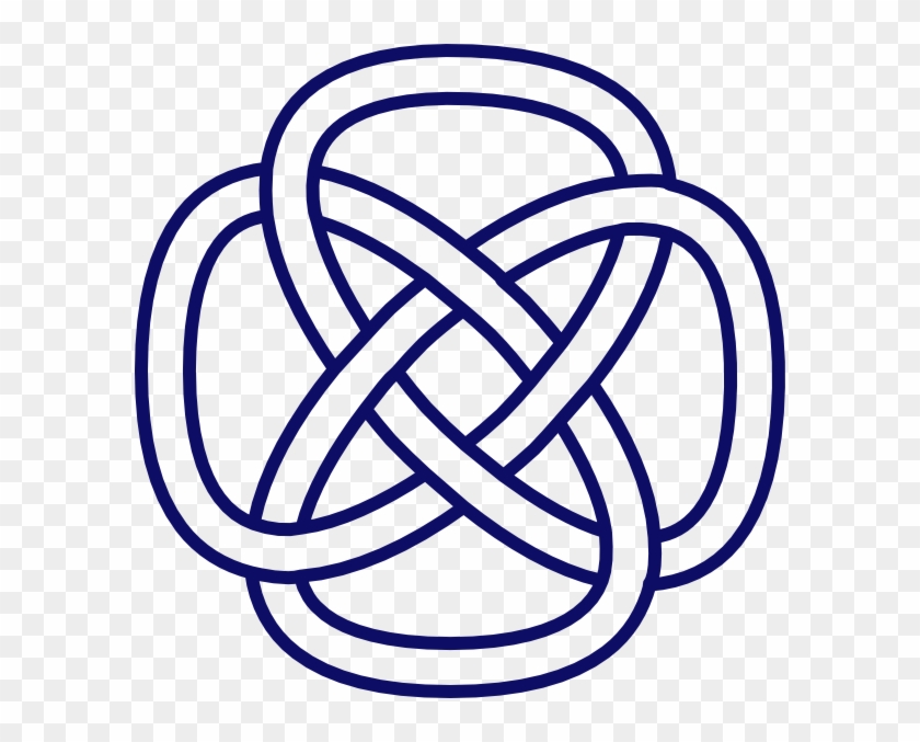 Celtic Knot Navy Clip Art - Purple Celtic Knot Png #39244