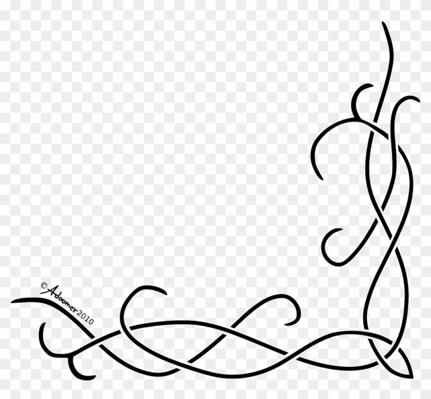 Classical Celtic Pattern Free Vector Art - Simple Corner Borders Png #39359