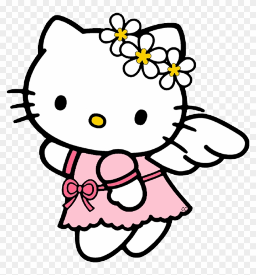 Hello Kitty Clip Art Images Cartoon Clip Art In Hellokitty - Hello Kitty Coloring Pages #39586