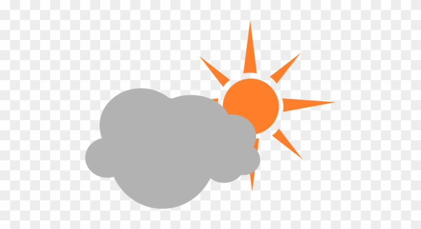 Vector Clip Art Of Weather Forecast Color Symbol For - Foggy Day Clip Art #39933
