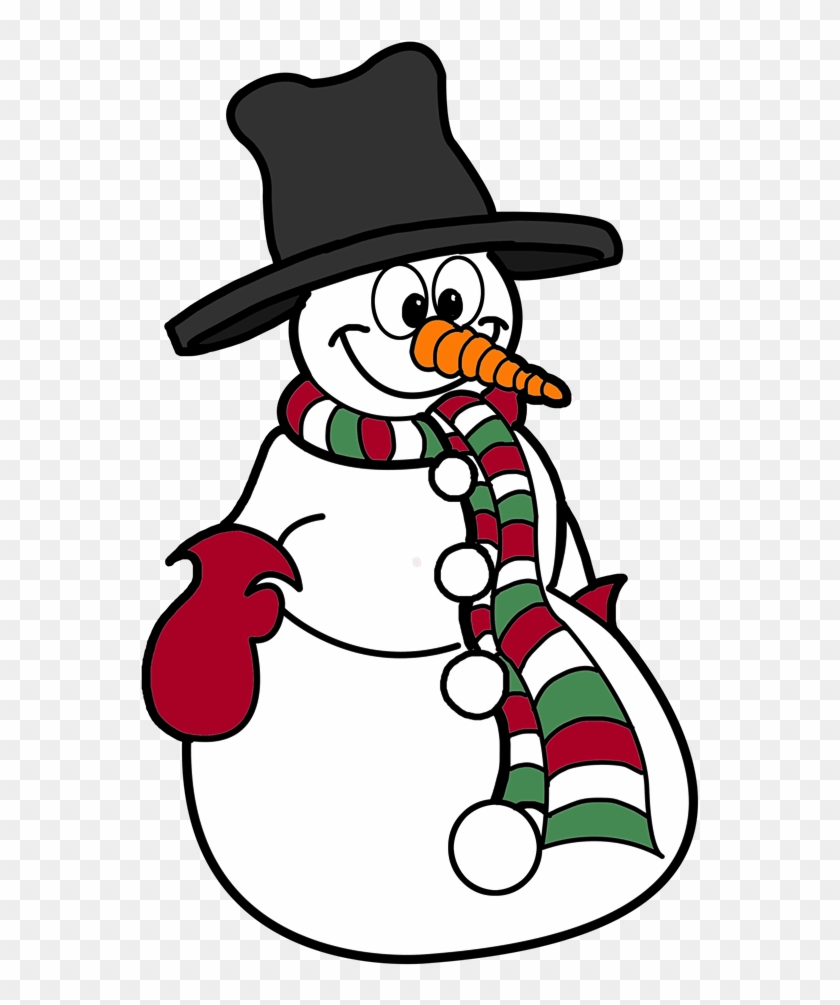 Free To Use Public Domain Snowman Clip Art - Snowman Cartoon Clipart #40157