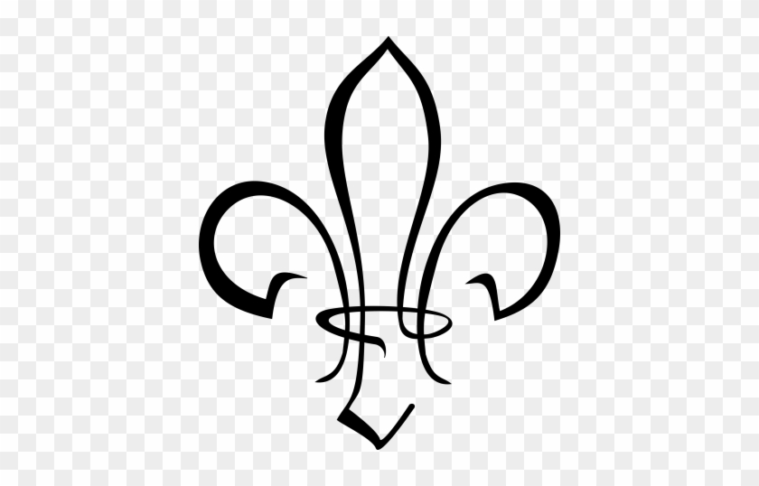 Fleur De Lis Clipart - Fleur De Lis Modern #40713