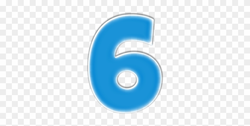 6 - Frozen Number 6 Png #41935