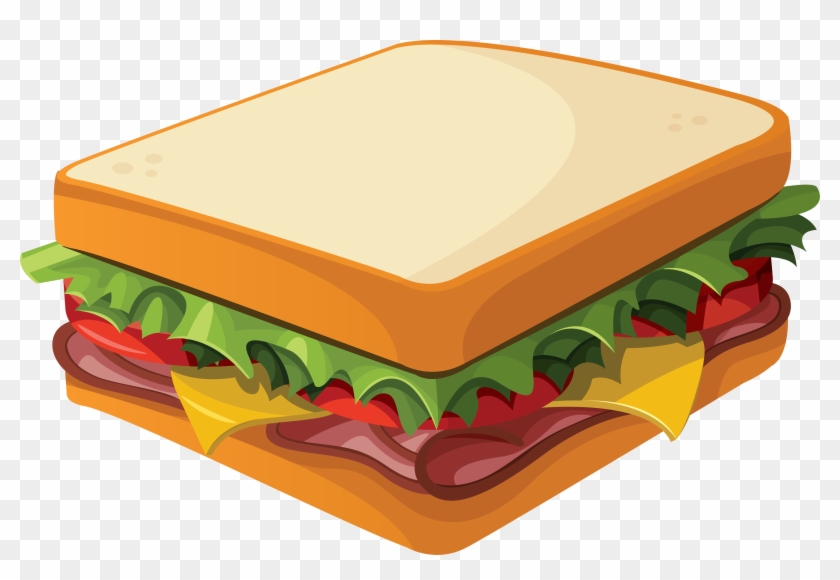 Sandwich Ham Cliparts - Sandwich Clipart #42773