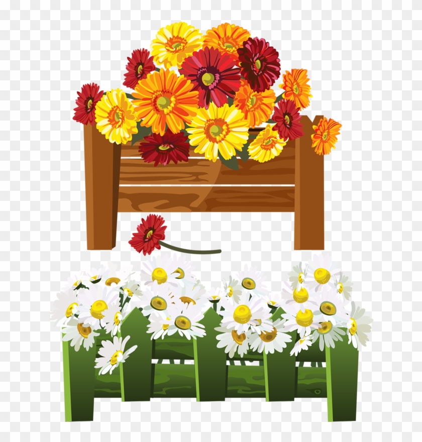 Flower Clipartclip - More And Less Flashcards #43046