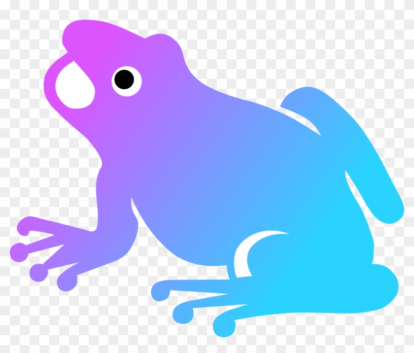 Clipart - Frog Silhouette #43166