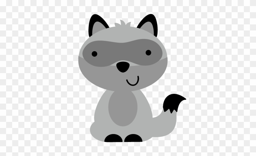 Raccoon Svg Files For Scrapbooking Camping Svgs Cute - Free Baby Woodland Clipart #44521