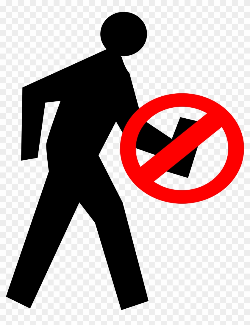 Smartphone Walking - No Smartphone Clipart #241328