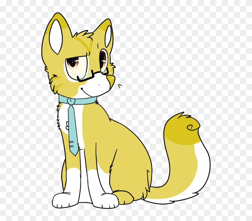 Geek Cat Mascot - Cat #241412