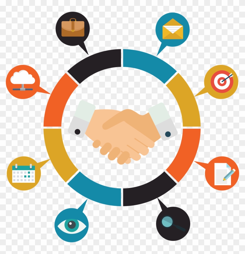 Customer Relationship Management1 - Cool And Warm Colors #241687