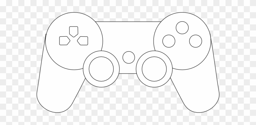 Ps3 Cliparts - White Controller Clip Art #241731