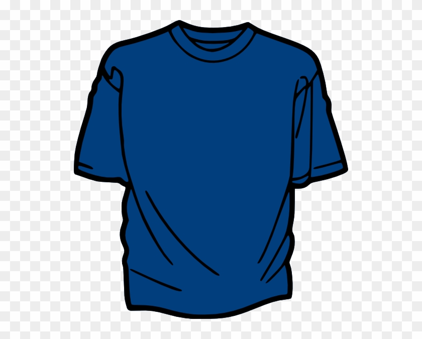 T Shirt Template Blue Clip Art - T Shirt Clip Art #242162