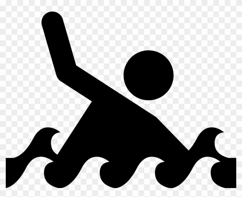 So, Are Shark Attacks Your Biggest Concern In The Water - Drowning Clip Art #242415