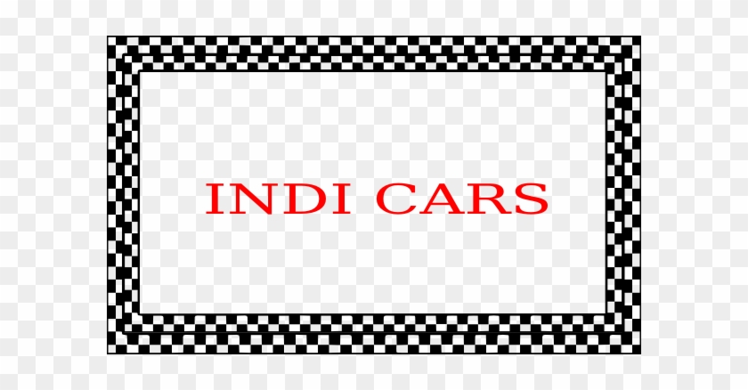 Black And White Checkered Border Clip Art - Cars 3 Background Png #242598