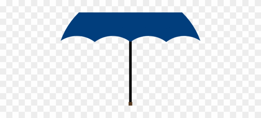 Navy Clipart Umbrella - Navy #242615