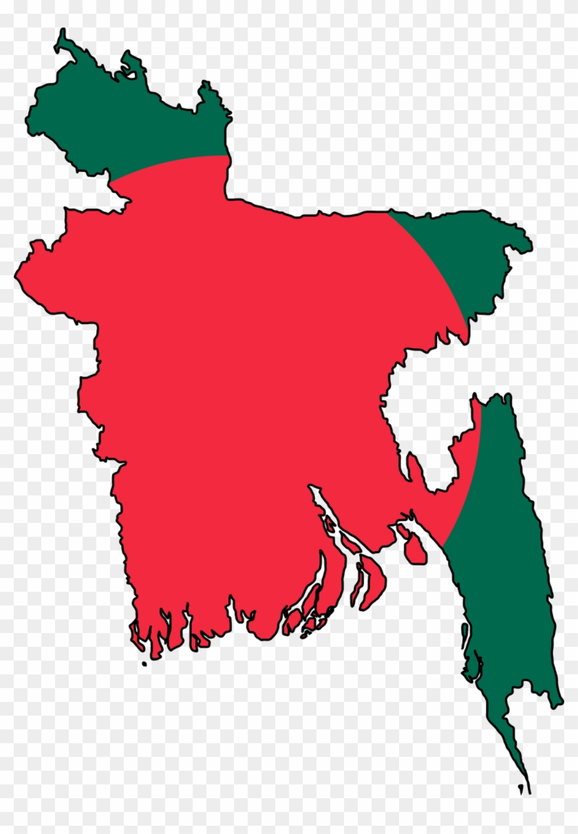 Bangladesh Flag Icon - Bangladesh Map Png #242878