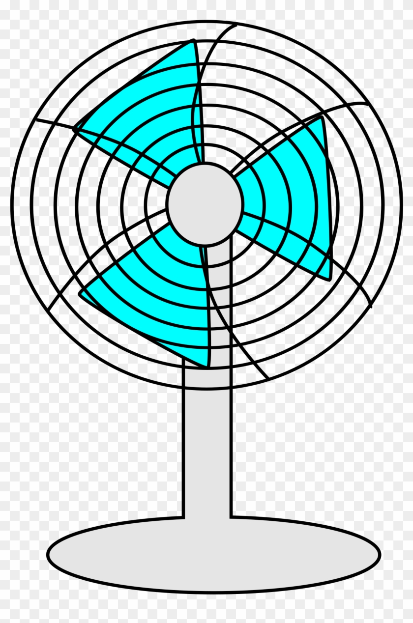 Clipart Fan 2d - Fan Coloring Pages #242883