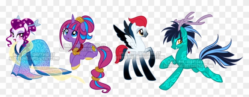 Chinese New Year Adoptable Ponies 1 By Sakuyamon - Mlp Equestria Girls Sakuyamon #243024