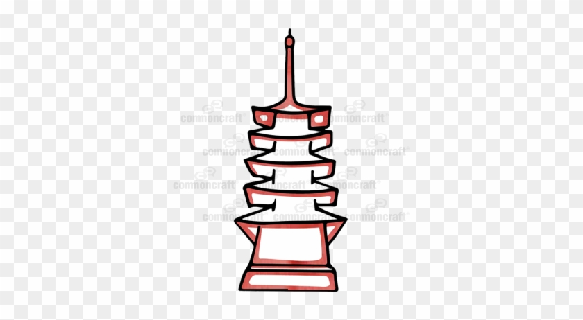 Become A Member To Access Our Entire Library, Including - Pagoda #243066