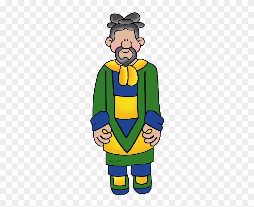 Chinese Man - Ancient China Man Cartoon #243260