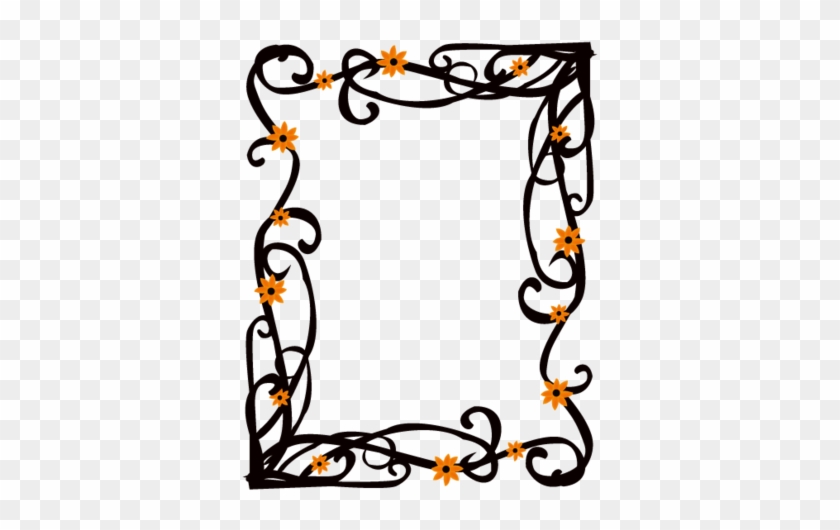 Elegant Floral Frame Border Vector By Angeladesigns - Floral Elegant Borders And Frames #243555