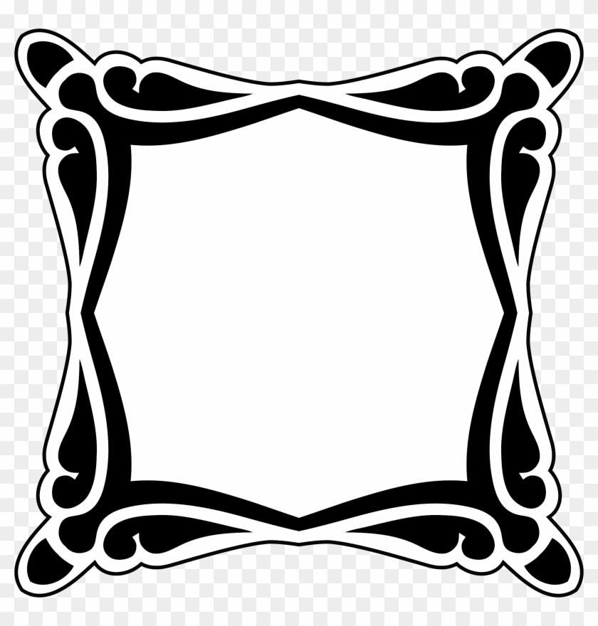 Big Image - Clipart Oval Panjang Cermin Hias #243735