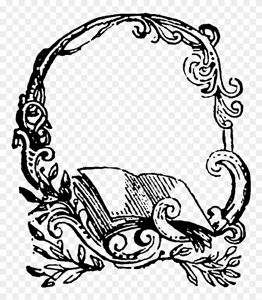 Digital Decorative Circle Frame Image Downloads - Decorative Border Designs #243772