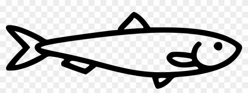 Png File Svg File Eps File Psd File Cdr File - Sardine Black And White #243898