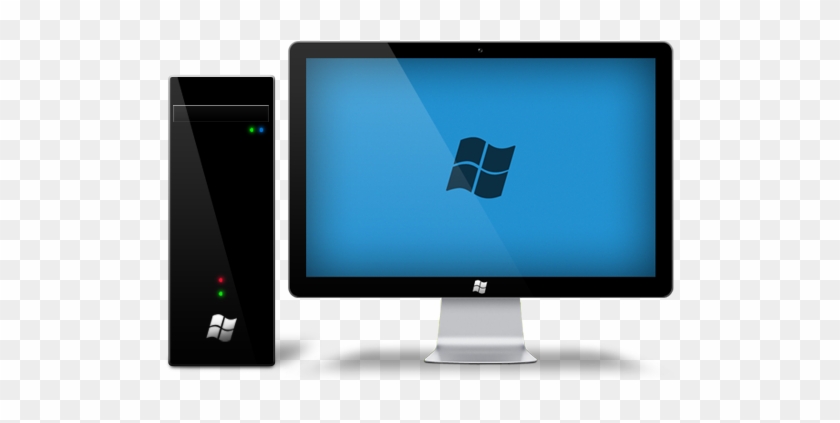 Windows Desktop Computer Png - Apple Led Cinema Display #243965