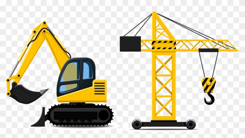 Car Architectural Engineering Heavy Equipment Vehicle - Clip Art Construction Trucks #244131