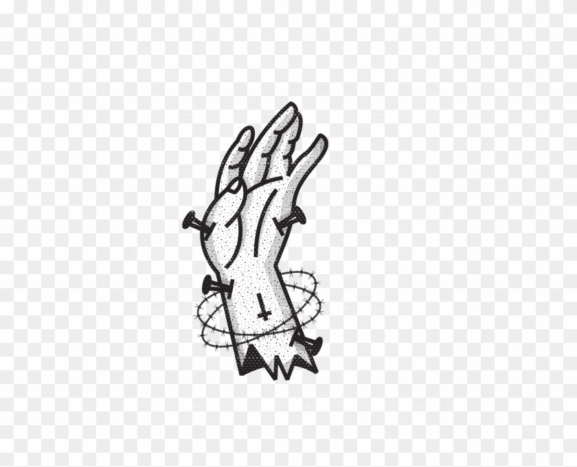 Psychic Drawing Tattooed Hand - Psychic Drawing Tattooed Hand #1555191