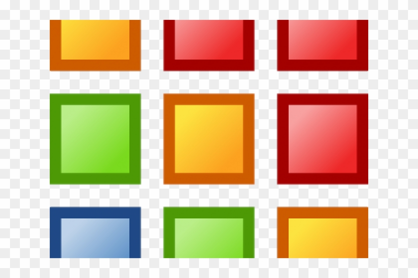 Squares Clipart Icon Png - Squares Clipart Icon Png #1555870
