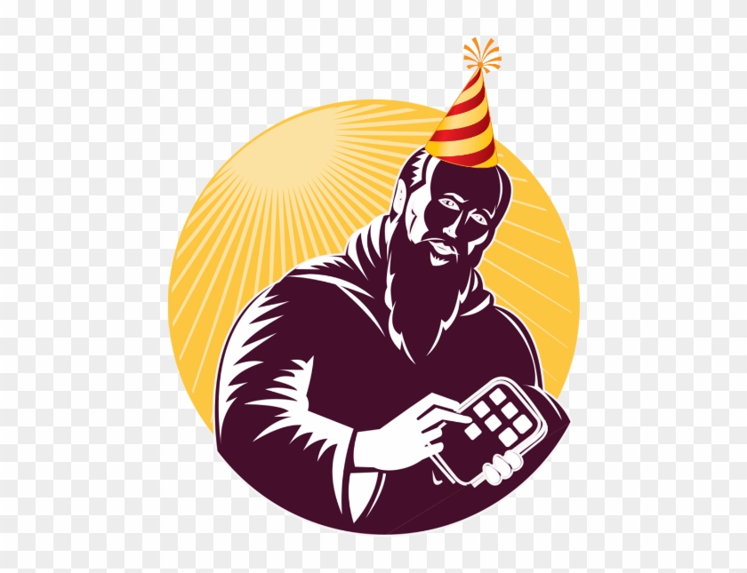 Aurelius Logo With Party Hat - Aurelius Logo With Party Hat #1556011