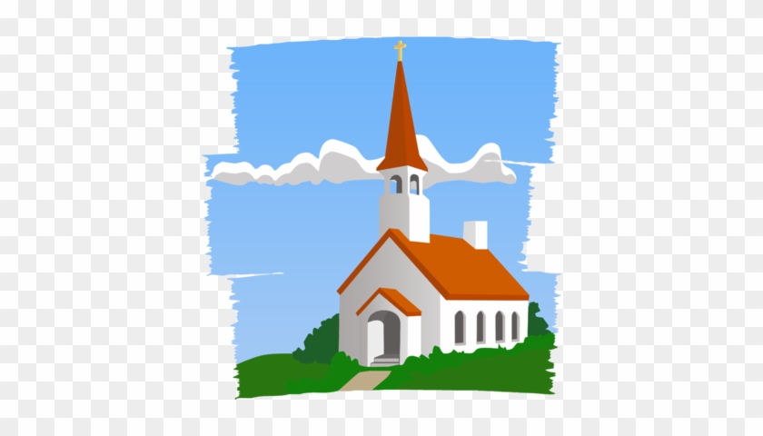 Church Brush Stroke - Church Brush Stroke #1556446