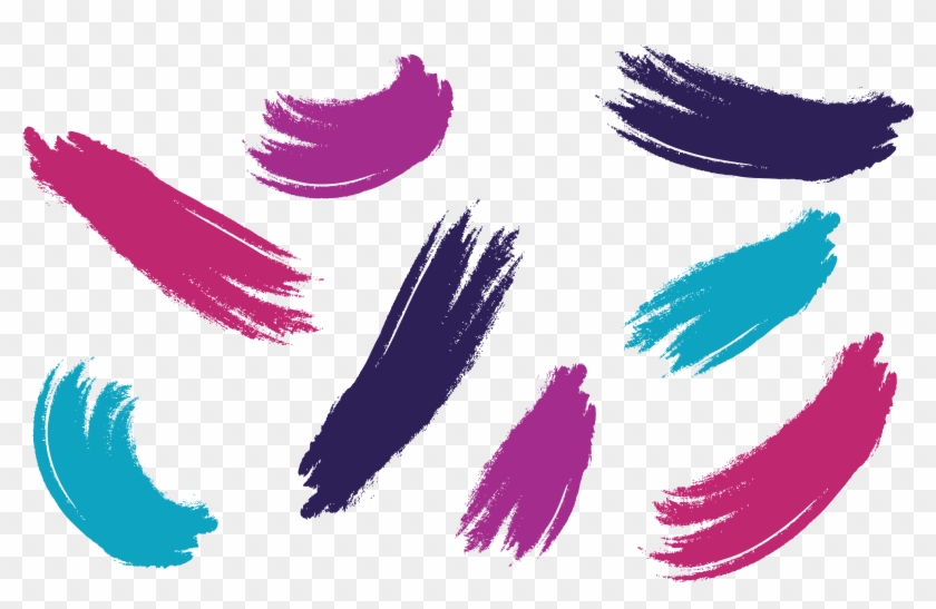 Coloring Brush Stroke - Coloring Brush Stroke #1556448