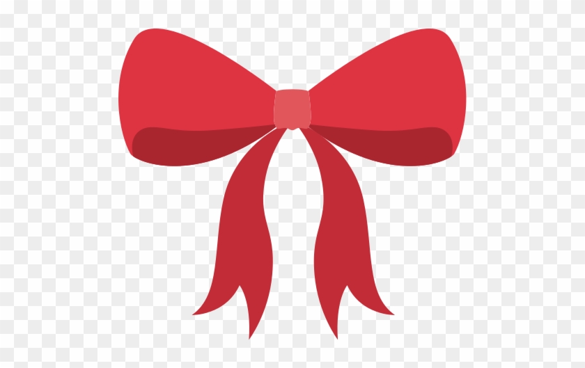 Isolated Red Bowtie Ribbon Design - Isolated Red Bowtie Ribbon Design #1559595