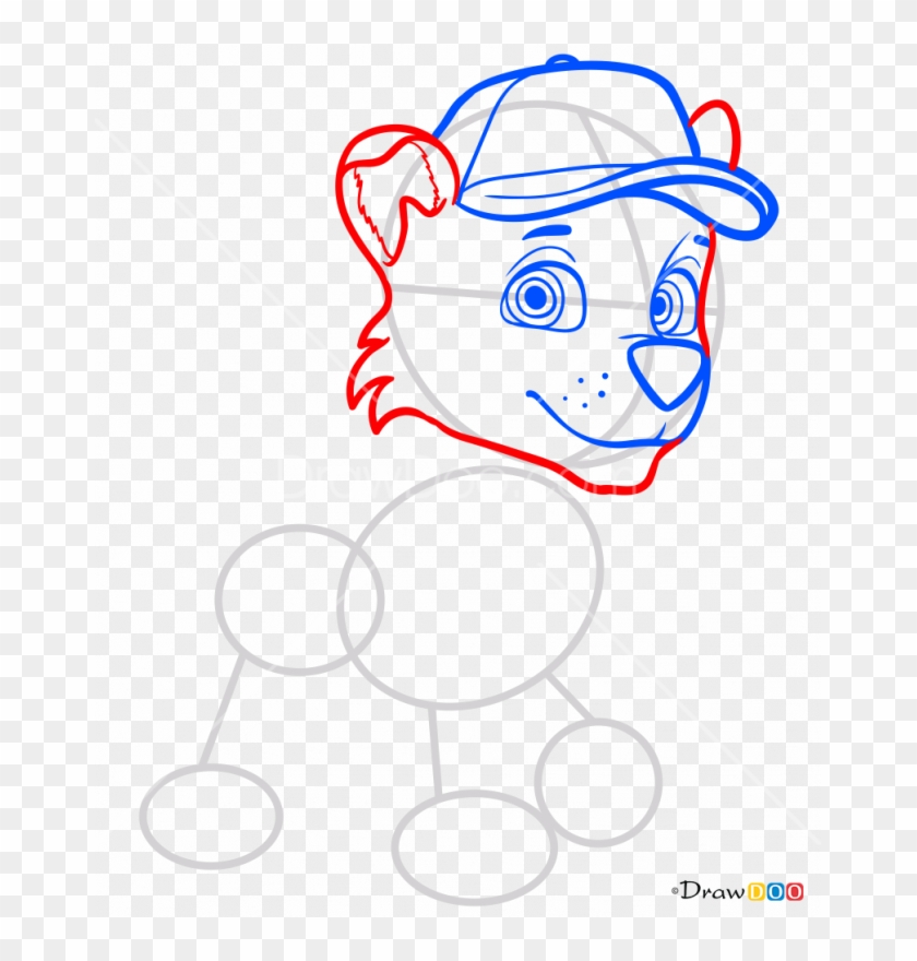 Rocky Drawing Paw Patrol - Rocky Drawing Paw Patrol #1560145