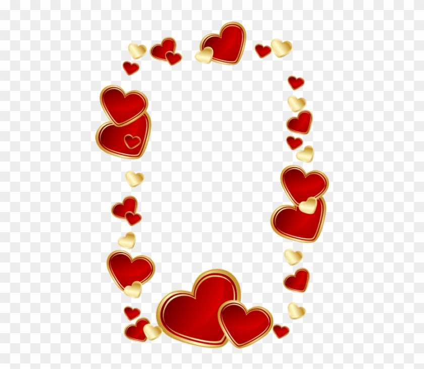 Free Png Download Gold And Red Hearts Decorationpicture - Free Png Download Gold And Red Hearts Decorationpicture #1560295